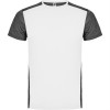 Спортивная футболка ZOLDER мужская, БЕЛЫЙ/ПЁСТРЫЙ ЧЕРНЫЙ M