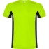 Спортивная футболка SHANGHAI мужская, ФЛУОРЕСЦЕНТНЫЙ ЗЕЛЕНЫЙ/ЧЕРНЫЙ S