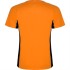 Спортивная футболка SHANGHAI мужская, ФЛУОРЕСЦЕНТНЫЙ ОРАНЖЕВЫЙ/ЧЕРНЫЙ S
