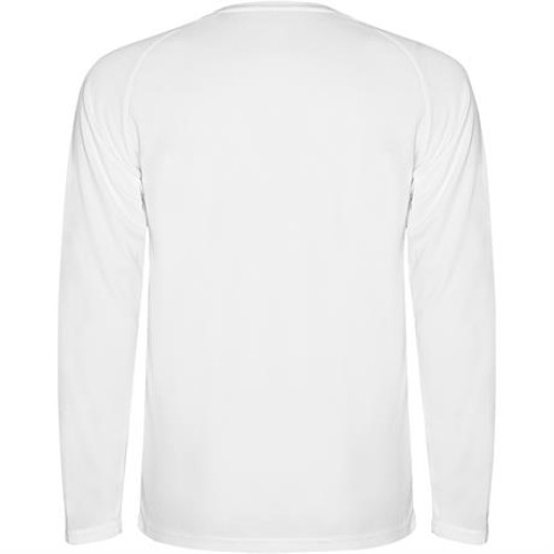 Спортивная футболка MONTECARLO L/S мужская, БЕЛЫЙ S