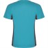 Спортивная футболка SHANGHAI мужская, БИРЮЗОВЫЙ/ТЕМНЫЙ ГРАФИТ M