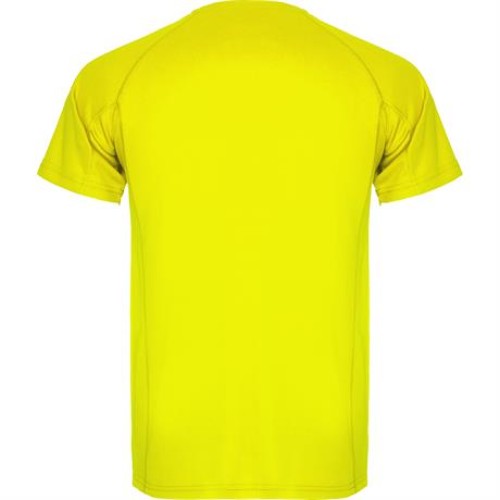 Спортивная футболка MONTECARLO мужская, ФЛУОРЕСЦЕНТНЫЙ ЖЕЛТЫЙ S