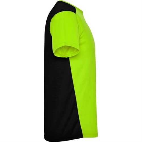 Спортивная футболка DETROIT мужская, ЛАЙМ ЯРКИЙ/ЧЕРНЫЙ L