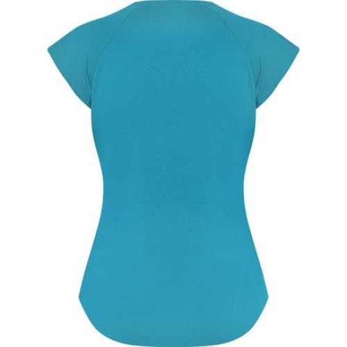 Спортивная футболка AVUS женская, ПЁСТРЫЙ БИРЮЗОВЫЙ S