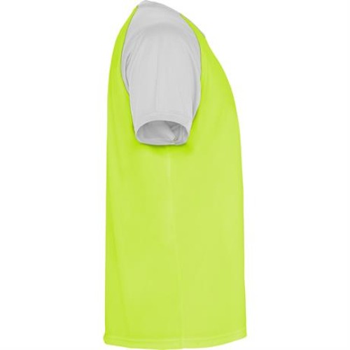 Спортивная футболка INDIANAPOLIS мужская, ФЛУОРЕСЦЕНТНЫЙ ЗЕЛЕНЫЙ/БЕЛЫЙ XL