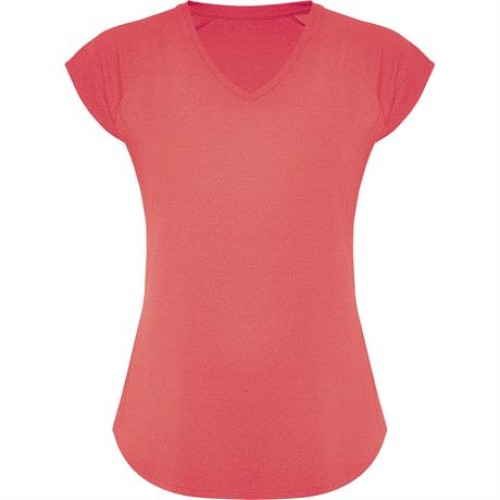 Спортивная футболка AVUS женская, КОРАЛЛОВЫЙ ФЛУОРЕСЦЕНТНЫЙ S