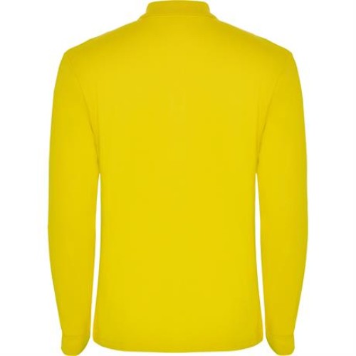 Футболка поло ESTRELLA L/S мужская, ЖЕЛТЫЙ S