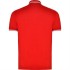 Футболка поло MONTREAL мужская, КРАСНЫЙ/БЕЛЫЙ 2XL