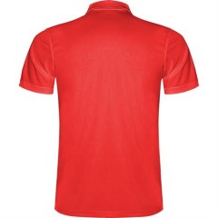 Футболка поло MONZHA мужская, КРАСНЫЙ S