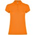 Футболка поло STAR WOMAN женская, ОРАНЖЕВЫЙ S