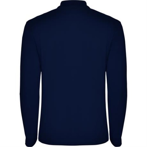 Футболка поло ESTRELLA L/S мужская, МОРСКОЙ СИНИЙ S