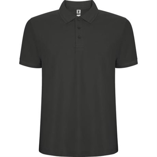 Футболка поло PEGASO PREMIUM мужская, ТЕМНЫЙ ГРАФИТ S