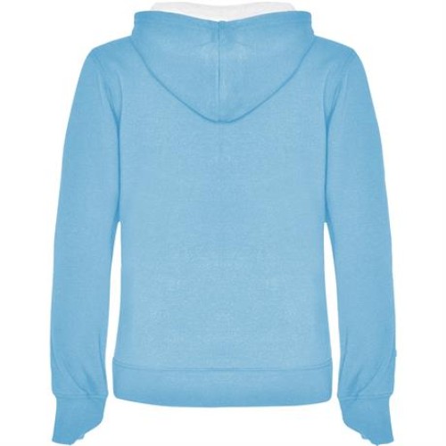 Толстовка URBAN WOMAN женская, НЕБЕСНО-ГОЛУБОЙ/БЕЛЫЙ 2XL