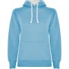 Толстовка URBAN WOMAN женская, НЕБЕСНО-ГОЛУБОЙ/БЕЛЫЙ L