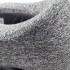 Подушка для путешествий с капюшоном Shon, тёмно-серая