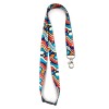 Ланъярд полноцветный Флип с карабином и замком безопасности, 20 мм