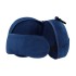 Подушка-маска для путешествий Mask, тёмно-синяя