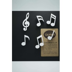 МАГНИТЫ MEMODY MAGNET (6 ШТ. / УПАК.), белые