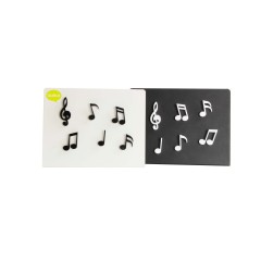 МАГНИТЫ MEMODY MAGNET (6 ШТ. / УПАК.), белые