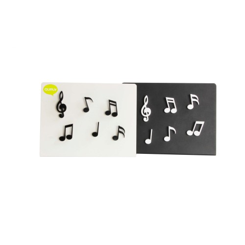 МАГНИТЫ MEMODY MAGNET (6 ШТ. / УПАК.), белые