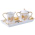 Набор "Мелисса" (молочник и сахарница на блюдце), 17 * 8,5 *7 см 167379