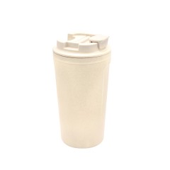 Бутылка для воды Eco water из бамбукового волокна , бежевая