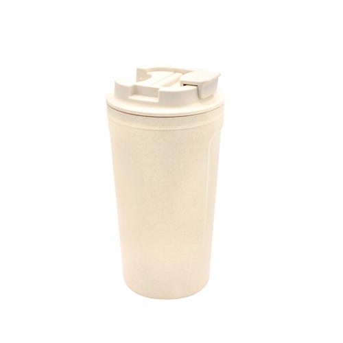 Бутылка для воды Eco water из бамбукового волокна , бежевая