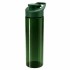 Пластиковая бутылка Ronny To Go с биркой, тёмно-зелёная