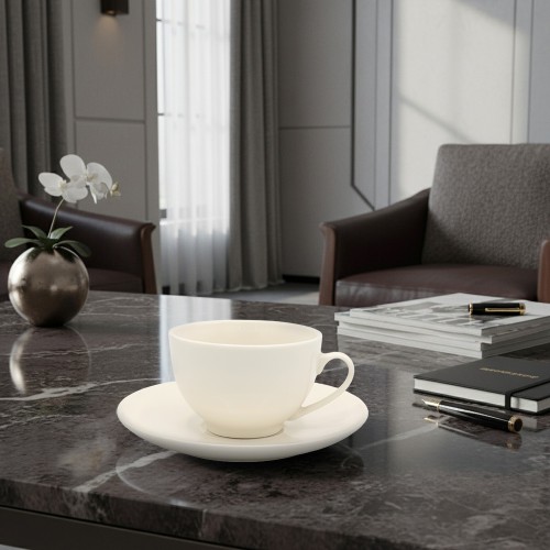 Чайная пара Swan, белая