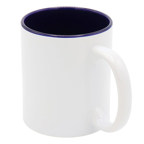 Кружка керамическая Честер, сублимация, синий