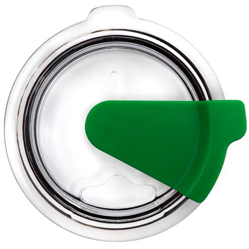 Кружка с крышкой Velvet Duo, софт-тач, тёмно-серая/зелёная