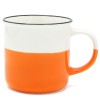 Кружка Wooster, бело-оранжевая Кружка Wooster, бело-оранжевая