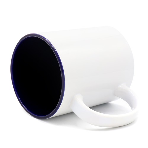 Кружка керамическая Честер, сублимация, синий