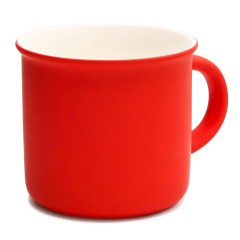 Кружка Camping, софт тач, красная-S