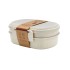 Ланчбокс (контейнер для еды) Grano из пшеничного волокна, бежевый-S