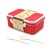Ланчбокс (контейнер для еды) Inar из пшеничного волокна, красный Ланчбокс (контейнер для еды) Inar из пшеничного волокна, красный
