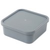 Ланчбокс (контейнер для еды) Squarebox, серый Ланчбокс (контейнер для еды) Squarebox, серый