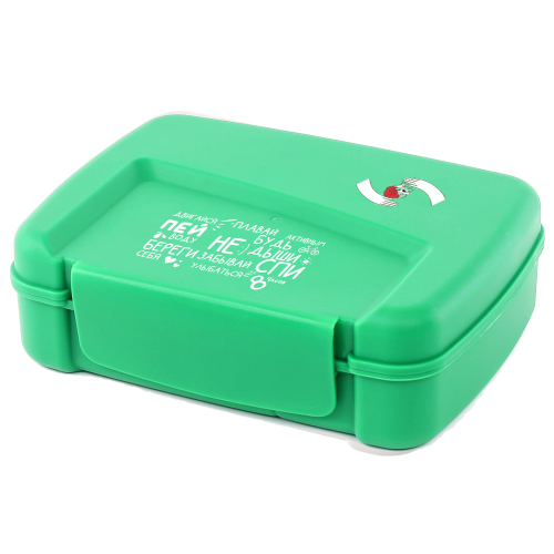 Ланчбокс (контейнер для еды) Snackpack, зелёный