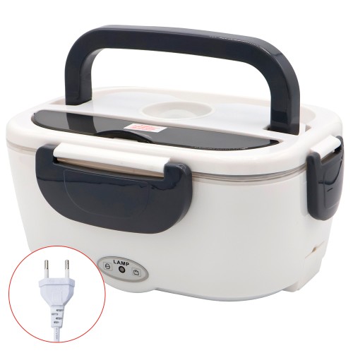 Ланчбокс с подогревом Yummybox, серый