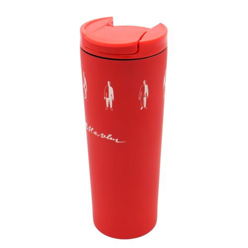 Термокружка Carroll софт-тач, красного цвета