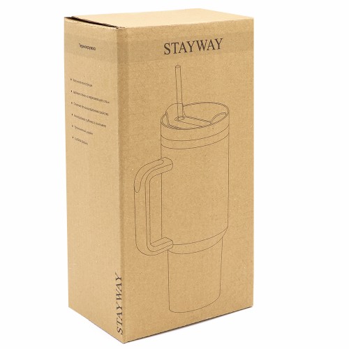 Термокружка Stayway, чёрный