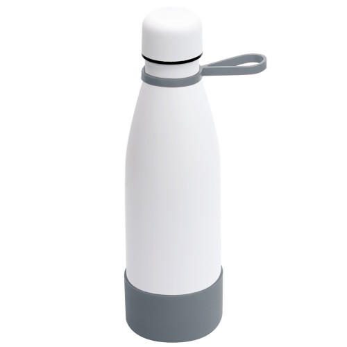 Термобутылка герметичная вакуумная Olivia To Go, белый/серый