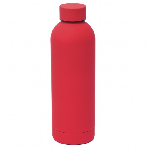 Термобутылка Perfecto софт-тач, красный