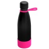 Термобутылка герметичная вакуумная Olivia To Go, чёрный/розовый Термобутылка герметичная вакуумная Olivia To Go, чёрный/розовый