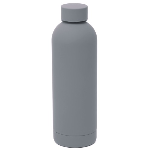 Термобутылка Perfecto софт-тач, серый