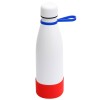 Термобутылка герметичная вакуумная Olivia To Go, белый/синий/красный Термобутылка герметичная вакуумная Olivia To Go, белый/синий/красный