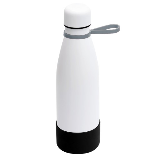 Термобутылка герметичная вакуумная Olivia To Go, белый/серый/чёрный