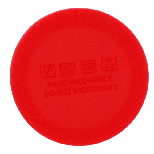 Накладка силиконовая для термокружки Surprise, красный