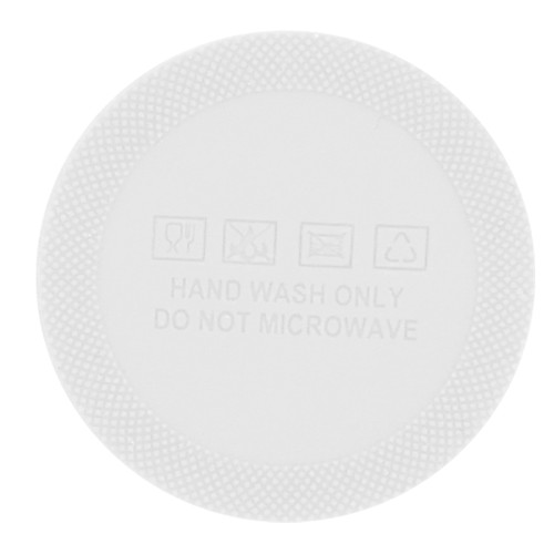 Накладка силиконовая для термокружки Surprise, белый