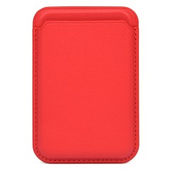 Магнитный держатель карт на телефоне WASAT, красный